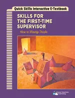 Skills for the First Time Supervisor